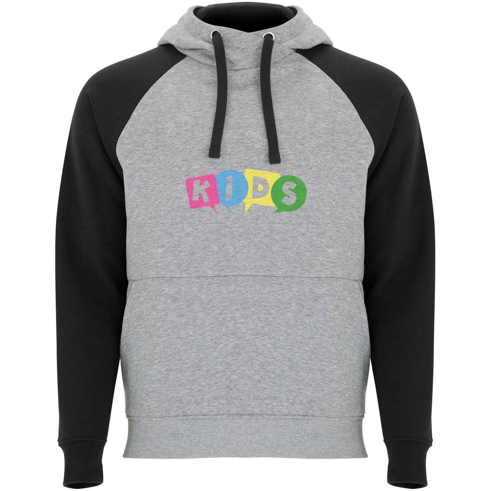 Badet 280 g/m² zweifarbiger Kapuzenpullover für Kinder