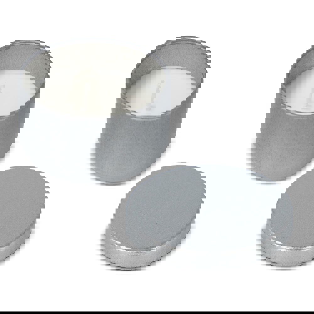 Asana unparfümierte Kerze auf Pflanzenbasis in recycelter Dose