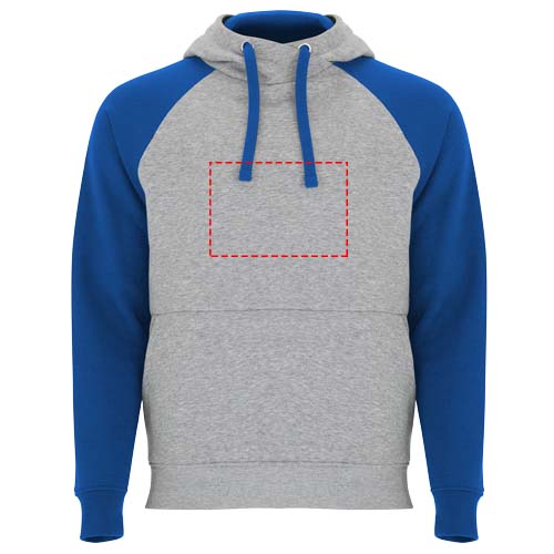 Badet 280 g/m² zweifarbiger Kapuzenpullover für Kinder