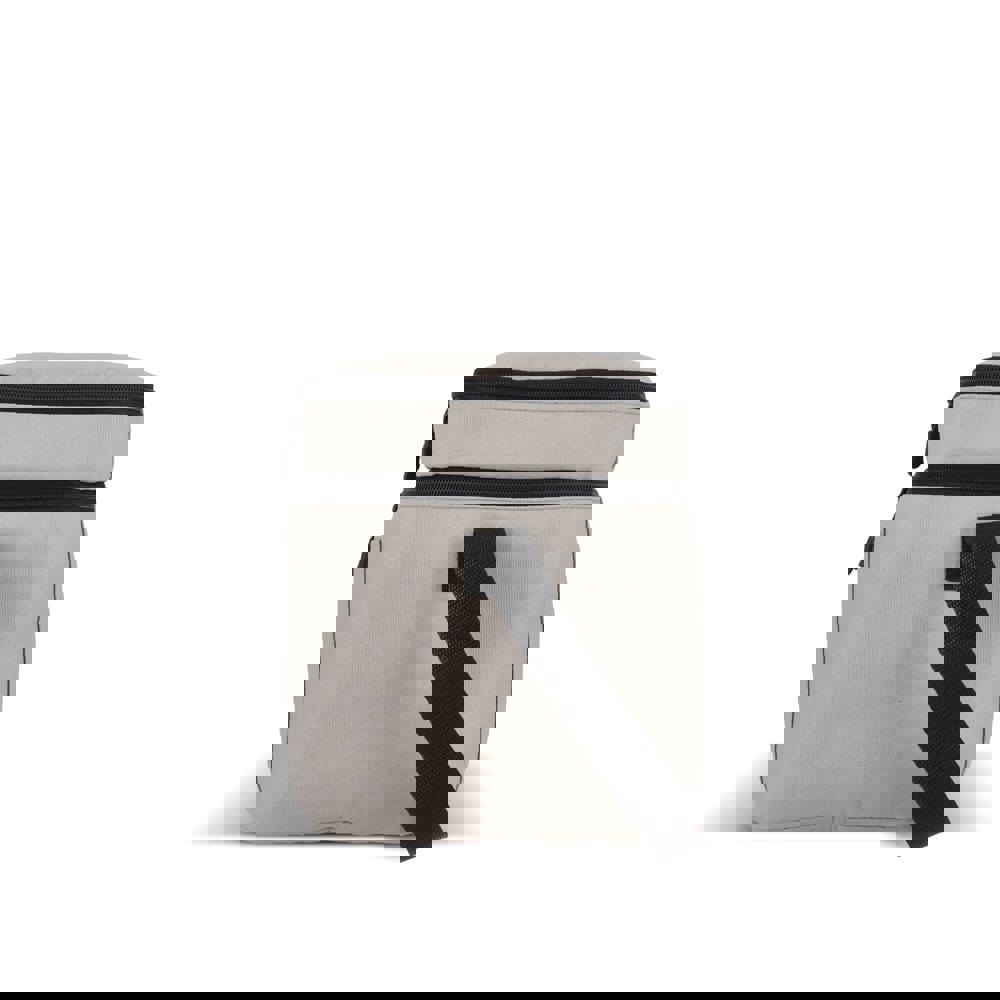 R-PET 600D Kühlbeutel mit zwei Fächern 30 x 20 x 24 cm 12 l