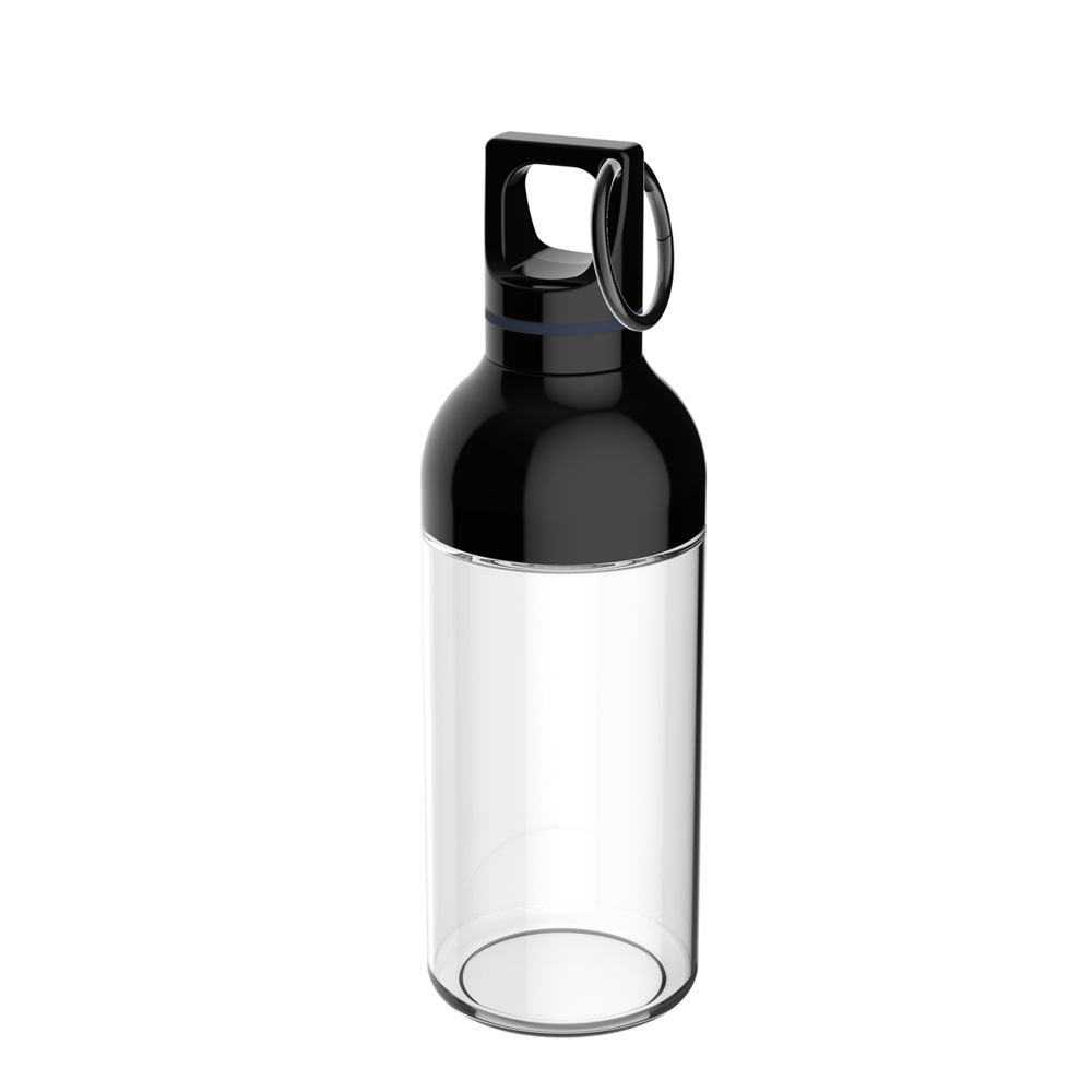 Trinkflasche RETUMBLER-DUIX SPORT - marineblau, transparent