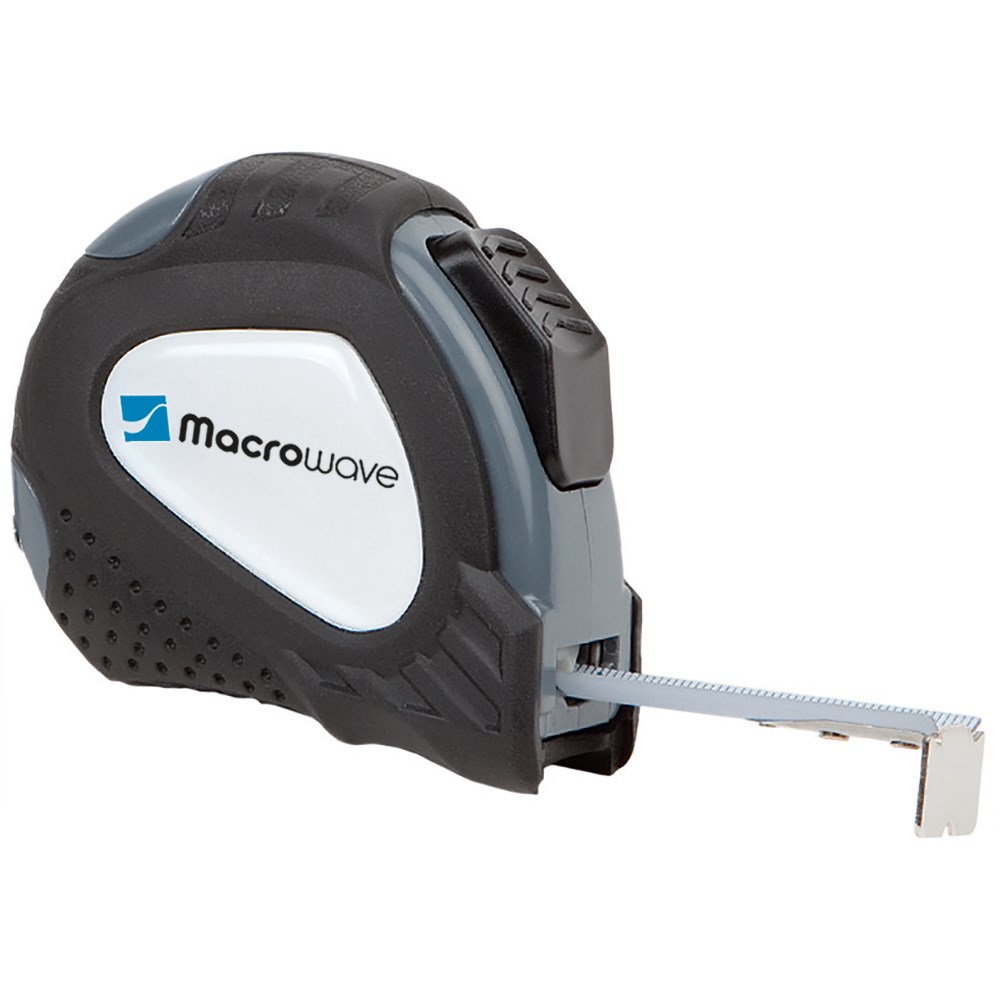 Automatik-Bandmaß "Power Tape 5 M grau"