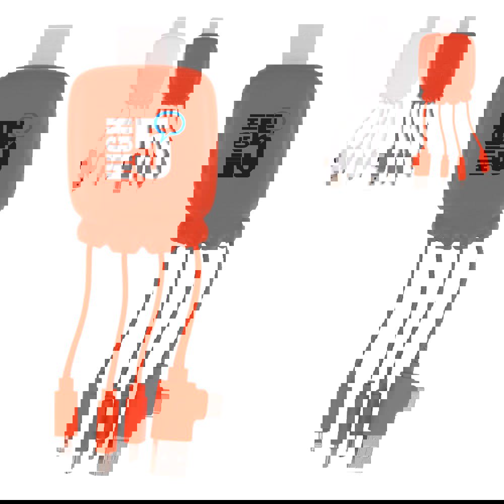 3192 | Xoopar Octopus Gamma 2 Powerbank with Bio Charging cable 3000mAh