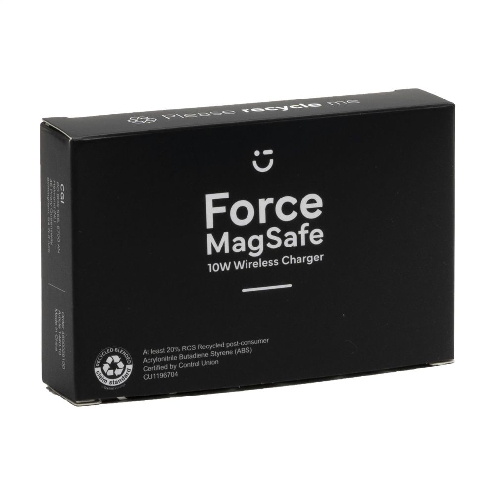 Force MagSafe 10W RCS Recycled Wireless Charger