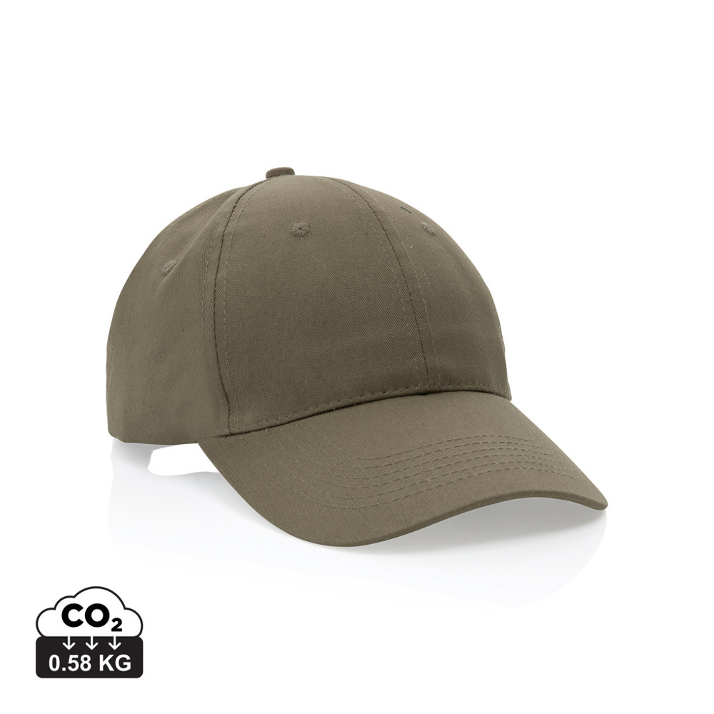 Impact 6 Panel Kappe aus 190gr rCotton mit AWARE™ Tracer