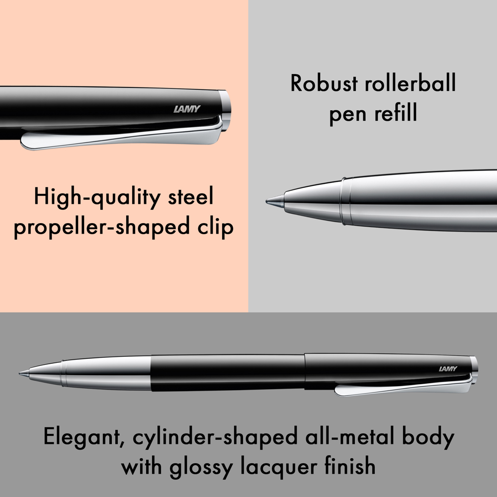 Tintenroller LAMY studio pianoblack
