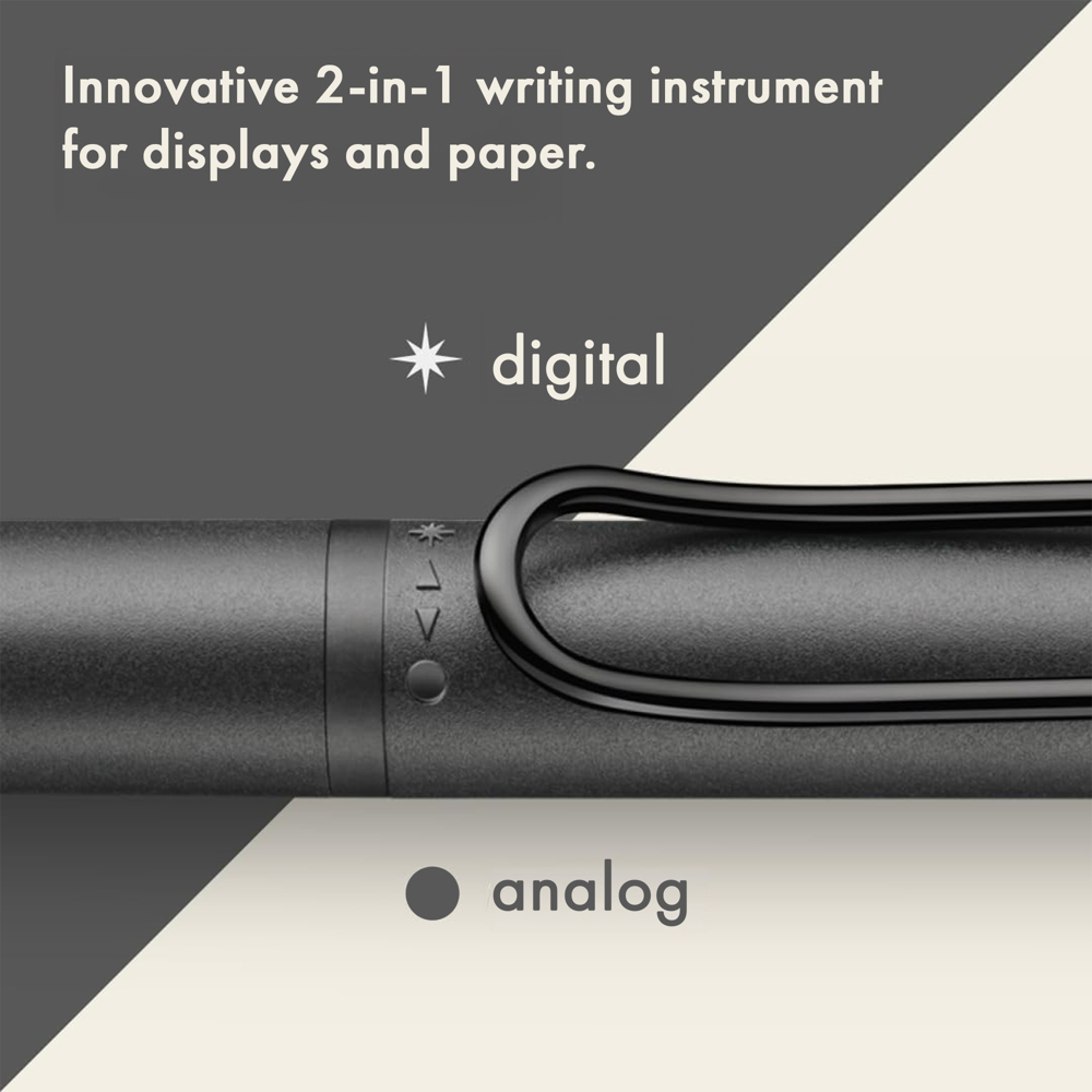 Digital Writing LAMY safari twin pen all black EMR all-black