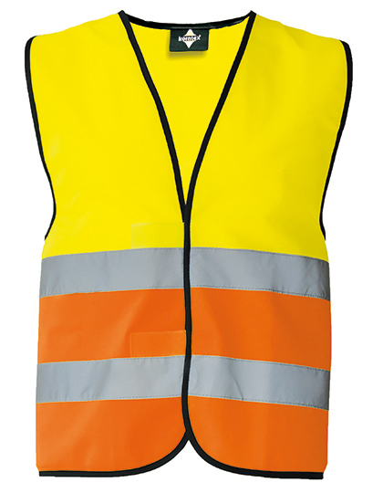 Korntex - Hi-Vis Safety Vest Wolfsburg - Signal Yellow, Signal Orange
