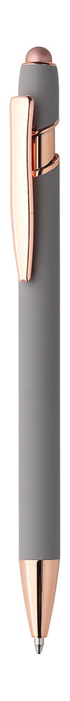 Penko - Kugelschreiber ANACAPA Soft & Touch RG aus Metall - Silber