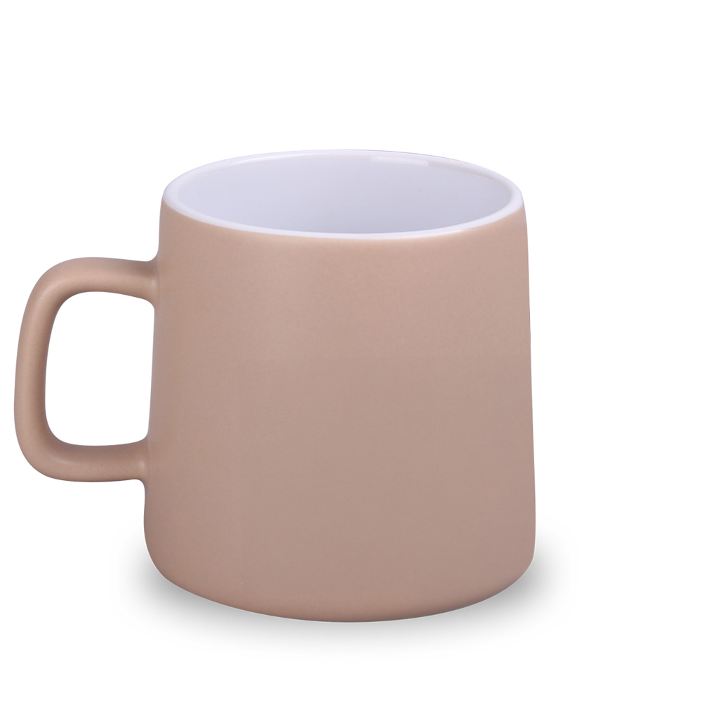 Becher Eden 370ml cremig/weiß