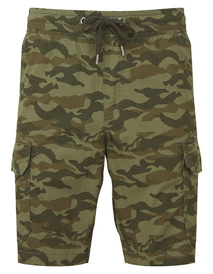 WOMBAT® - Men´s Camo Cargo Utility Shorts