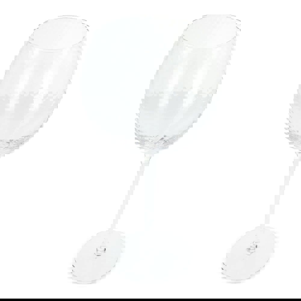 Byon Opacity 2er-Set Weingläser mit stilvollem Glasmuster 470ml