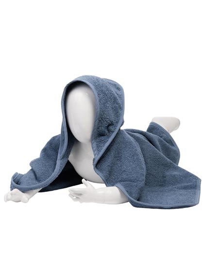 ARTG - Babiezz® Hooded Towel - Jeans Blue, Jeans Blue, Jeans Blue