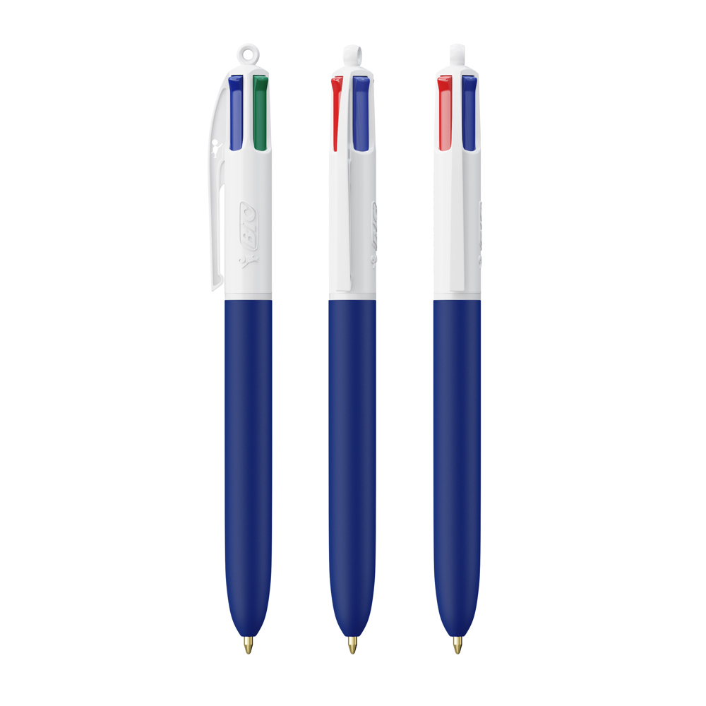BIC® 4 Colours Soft with Lanyard
