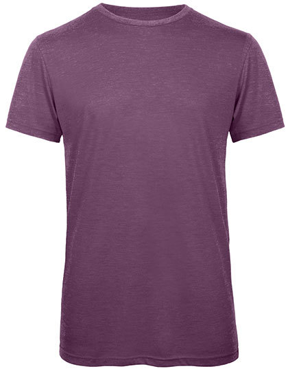 B&C BE INSPIRED - Men´s Triblend T-Shirt - Heather Purple