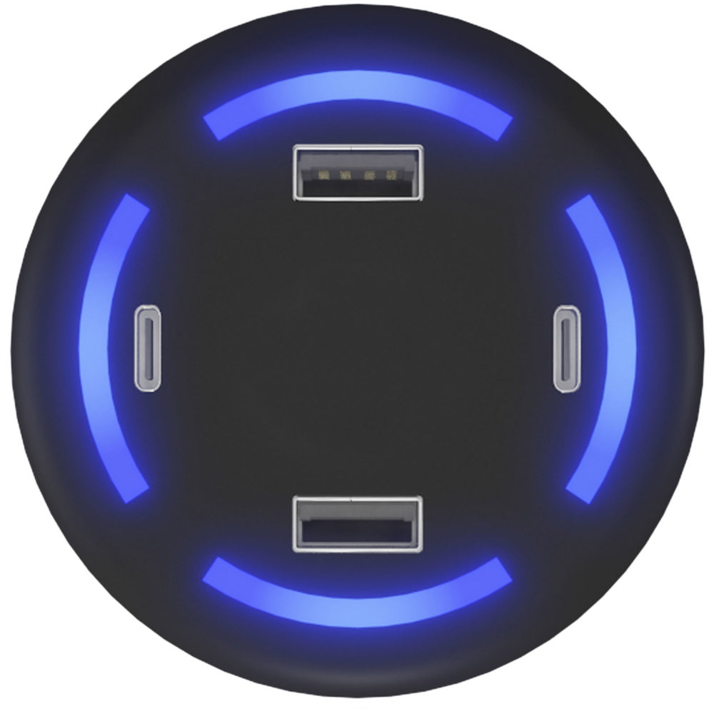 SCX.design H11 Smart Home Ladegerät mit Leuchtlogo