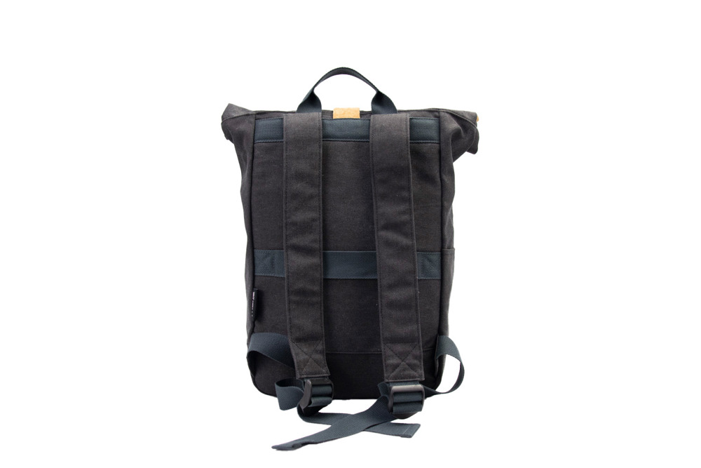VASAD Casual Rucksack Canvas, Schwarz