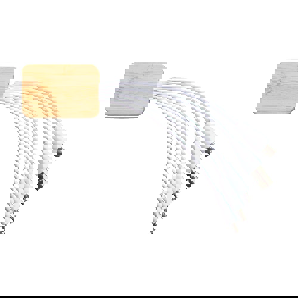 Ladekabel Bambus mit R-PET-Ummantelung