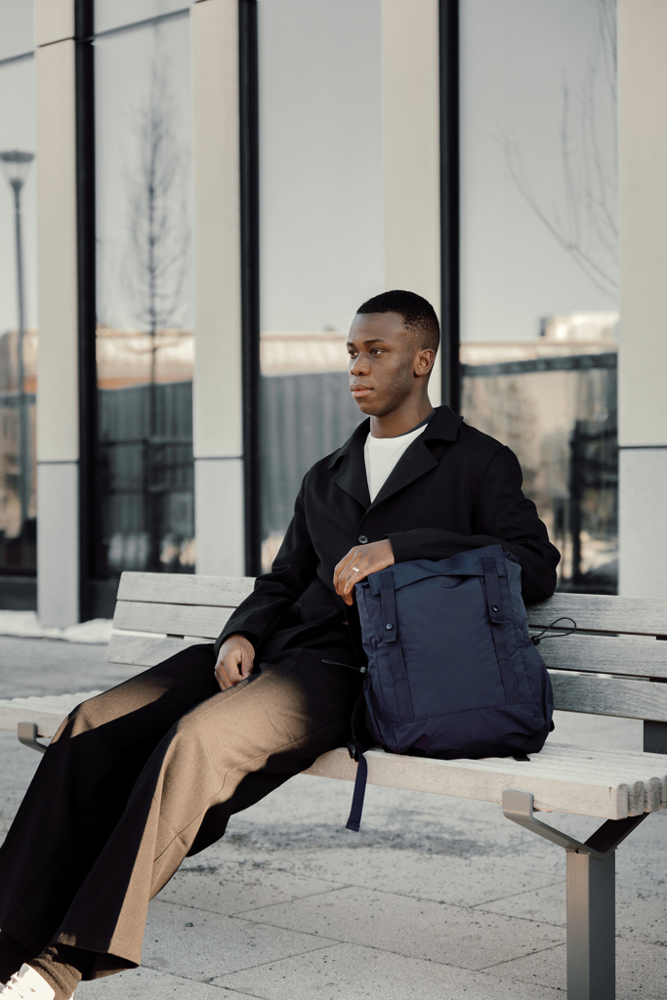 KENTO URBAN Everyday Rucksack aus RCS recyceltem Nylon