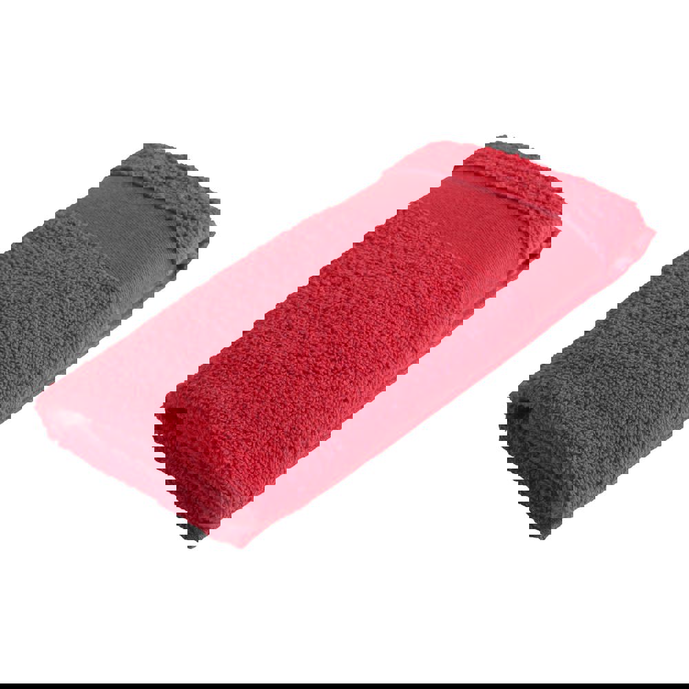 Sophie Muval Gästehandtuch 50x30 cm, 450 gr/m² - Rot (PMS 199c) / Rot