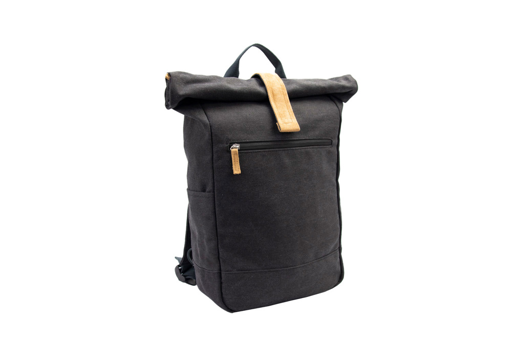 VASAD Casual Rucksack Canvas, Schwarz