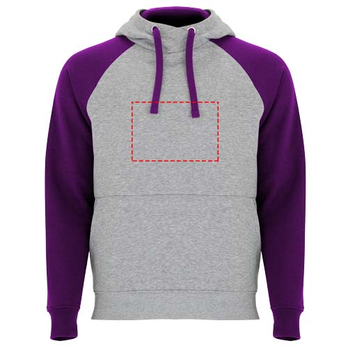 Badet 280 g/m² zweifarbiger Kapuzenpullover für Kinder