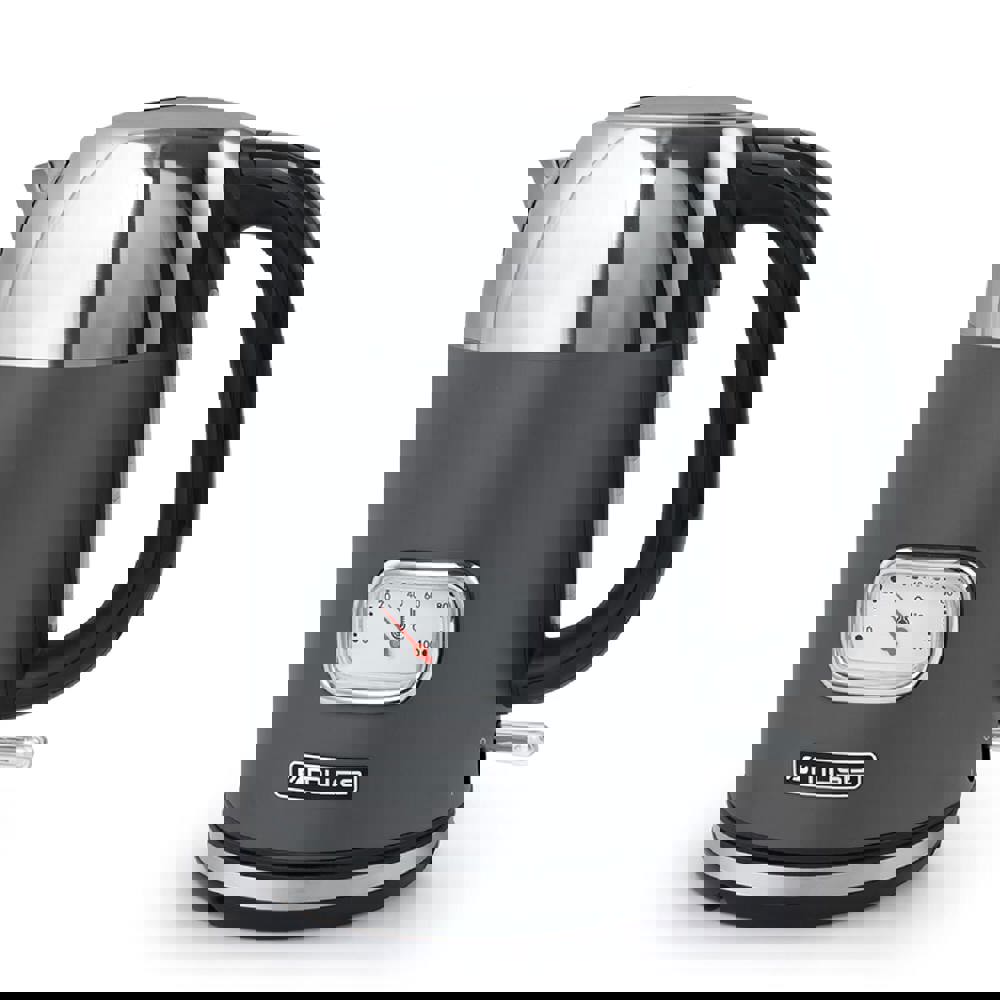 Muse Wasserkocher 1,7 Liter - dunkelgrau