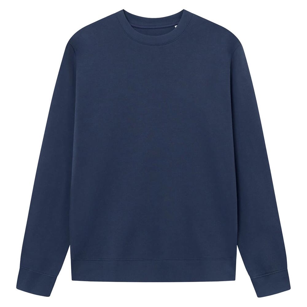 Brickstone Unisex Crewneck Pullover, 280 gr/m² - Navy (PMS533C) / Navy