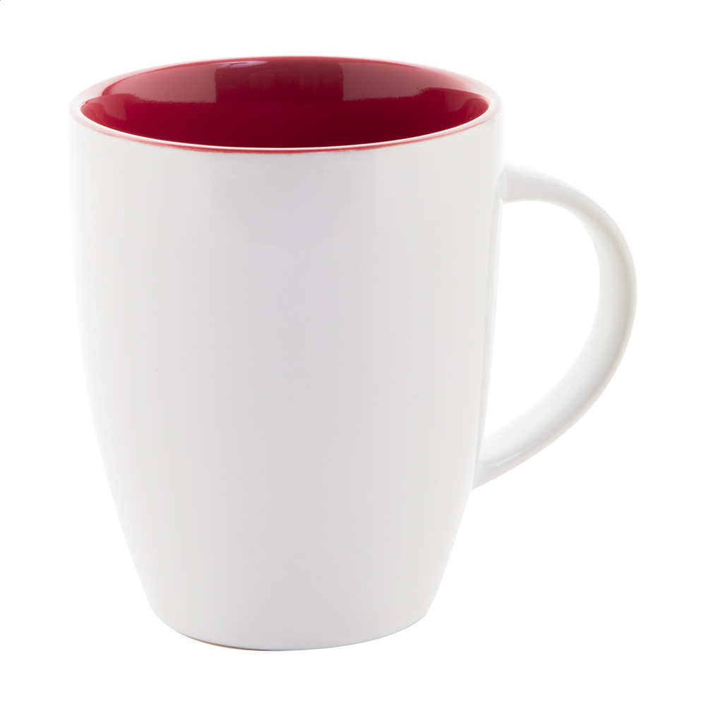 Maia - Tasse - rot/weiß