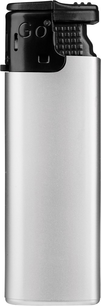 GO Turbo Feuerzeug - Silber