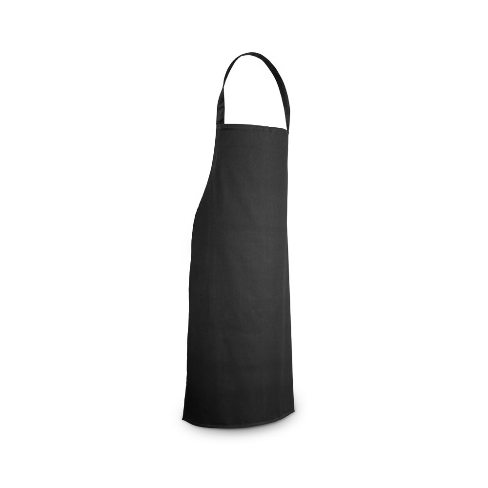 CUMIN. Schürze aus Baumwolltwill (180 g/m²) - Schwarz