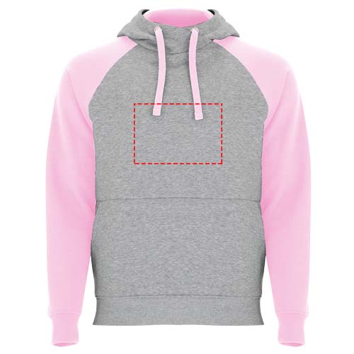 Badet 280 g/m² zweifarbiger Kapuzenpullover für Kinder