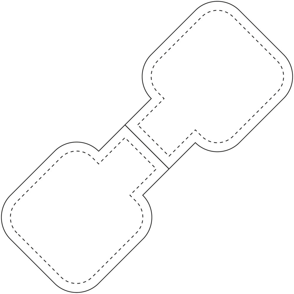 RFX™ M-10 Quadratischer, reflektierender TPU-Magnet