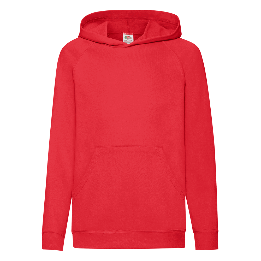 620090 - Lightweight Hooded Sweat Kids, rot, 164