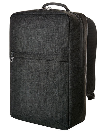 Halfar - Notebook Backpack Europe - Black-Sprinkle