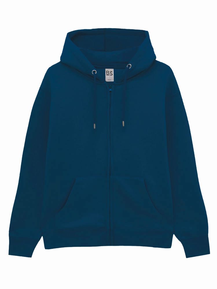 BS Chili Hoodie mit durchgehendem Reißverschluss, 280 gr/m² - Ink Blue (19-4033 TCX)