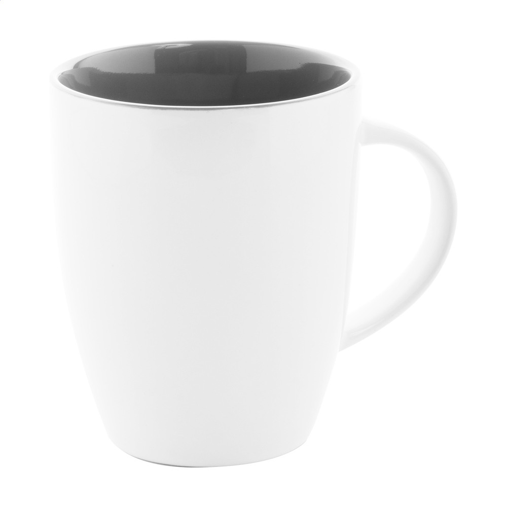 Maia - Tasse - dunkelgrau/weiß