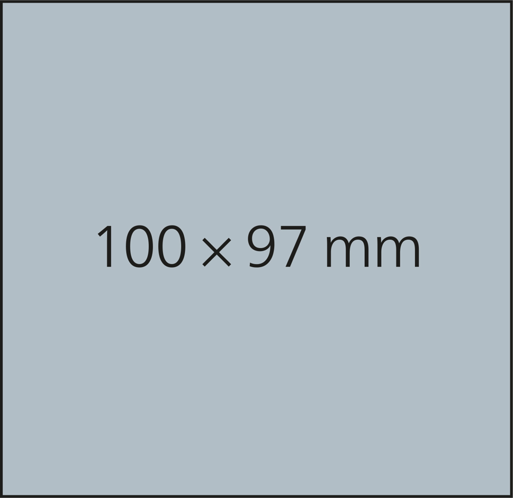 Haftnotizblock Basic 100 × 97 mm, 50 Haftzettel