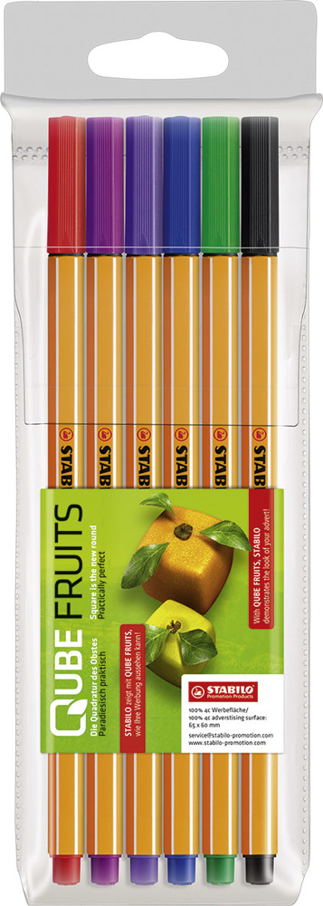 STABILO point 88 6er-Set Fineliner