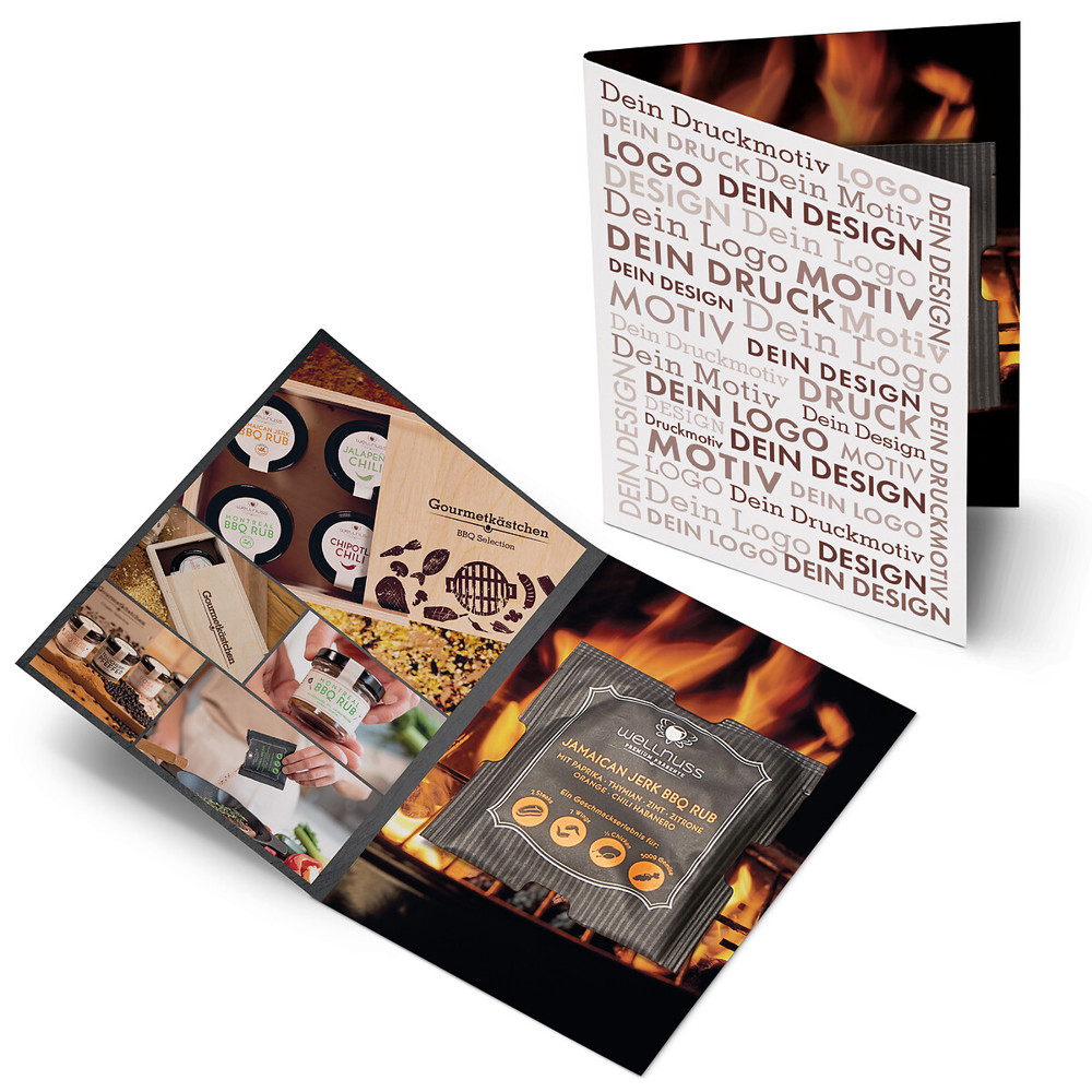 Portionsbeutel Gewürzmischung (10g) in der Klappkarte