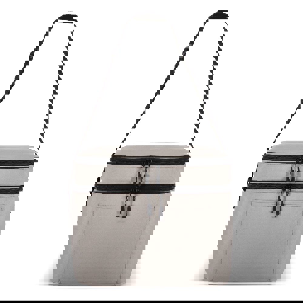 R-PET 600D Kühlbeutel mit zwei Fächern 30 x 20 x 24 cm 12 l