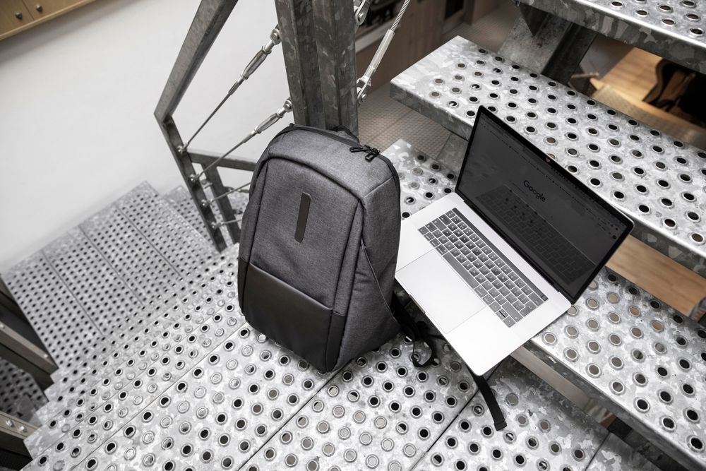 Laptop Rucksack aus PVC Aliza