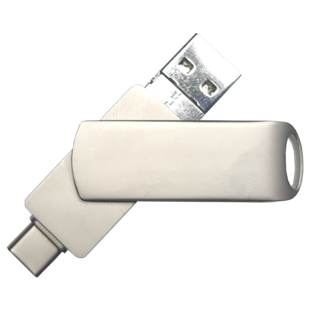 USB-Stick 4in1 OTG 04 USB 2.0 Flash Disk 32 GB SilberUSB 2.0 Flash Disk 32 GB