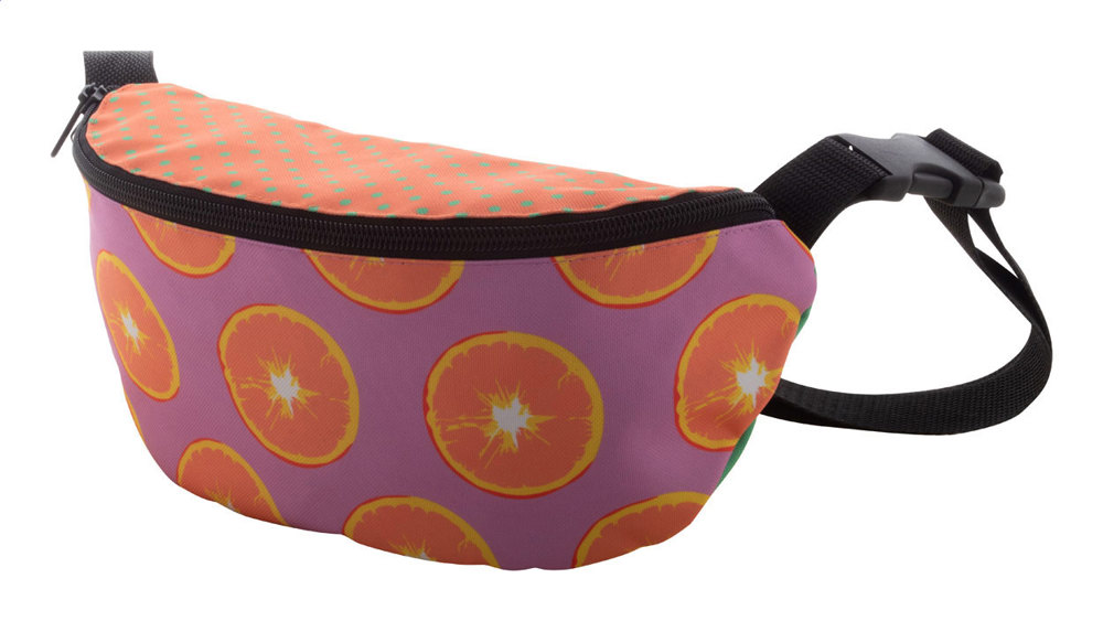 CreaWaist RFID - Gürteltasche - schwarz/weiß