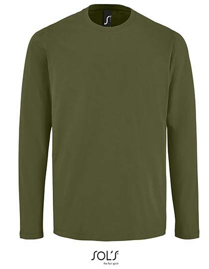 SOL´S - Men´s Long Sleeve T-Shirt Imperial - Dark Khaki