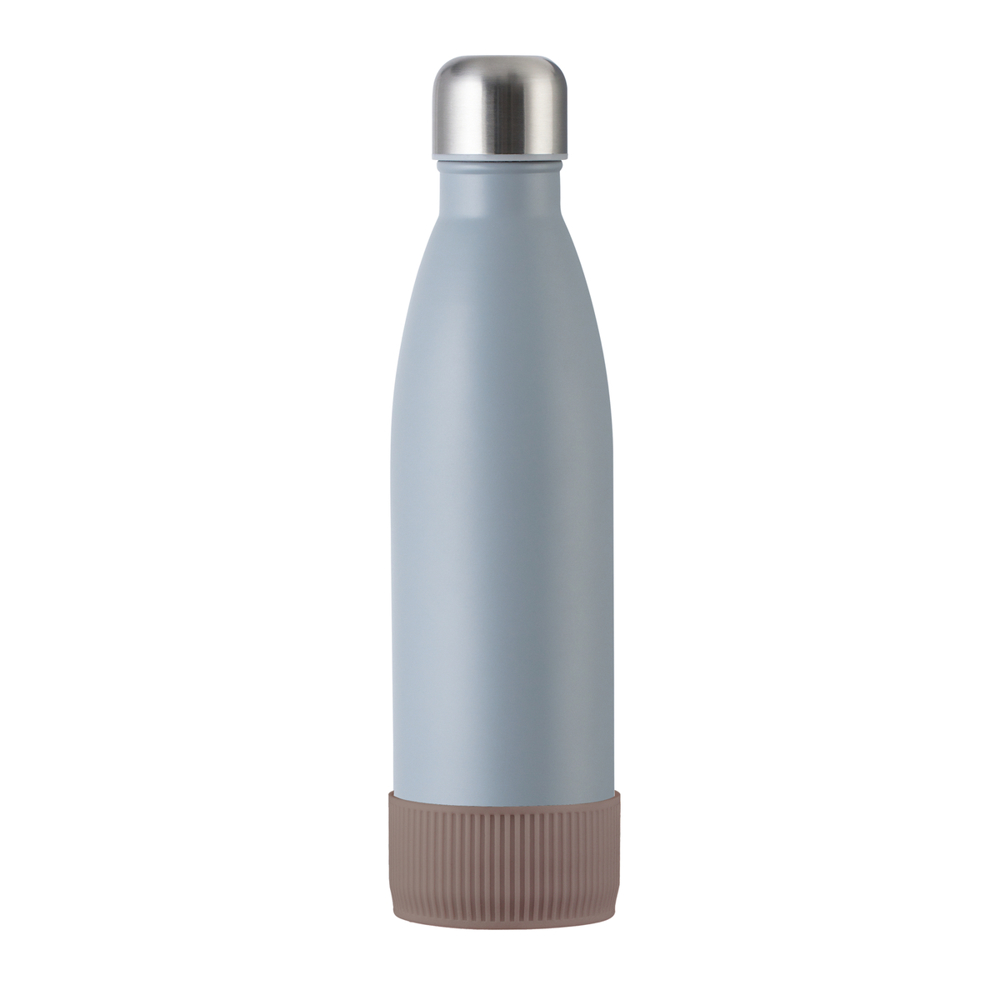 Trinkflasche RETUMBLER-myTOULON - braun, grau