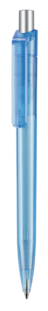 Kugelschreiber INSIDER TRANSPARENT M - caribic-blau TR/FR