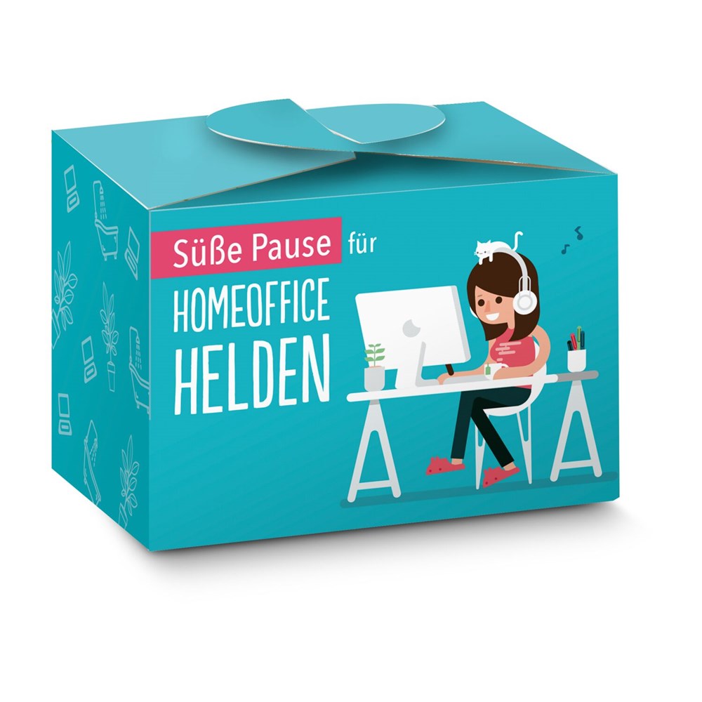 Lindt süße Pause fürs Home-Office, 5 Lindorkugeln für Ihre Mitarbeiter (ca. 75 g)