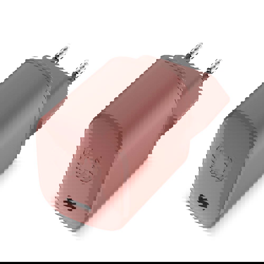 2WC20 I Fresh &amp; Rebel USB-C Mini Charger USB-C PD // 20W - hellrot