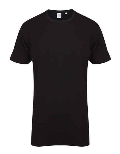 SF Clothing - Men´s Longline T-Shirt With Dipped Hem